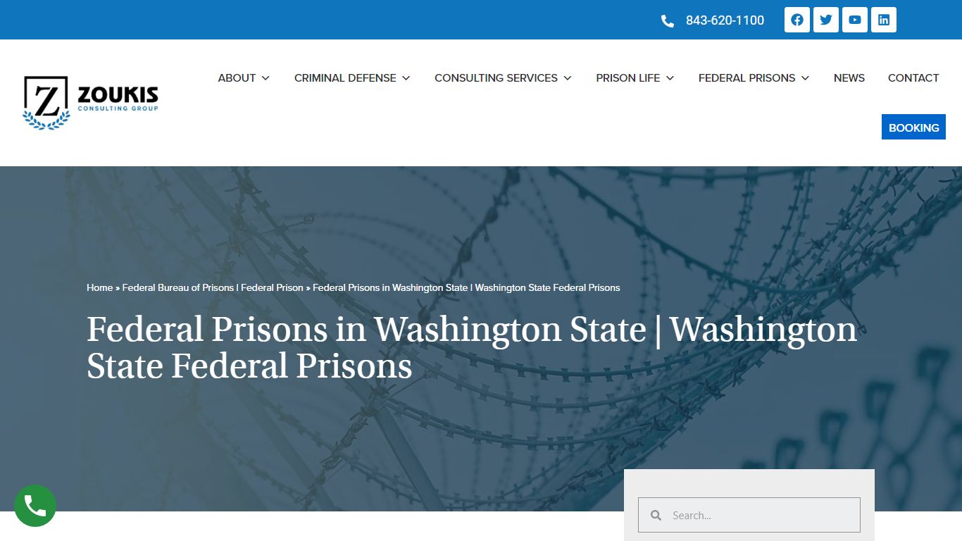Federal Prisons in Washington State - Zoukis Consulting Group